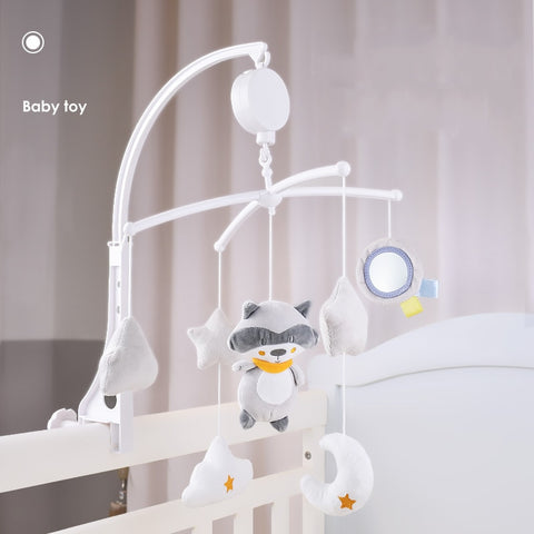 Baby Crib Holder Rattles Baby Toys 0-12 Months Music Box Bed Toy Carousel for Cots Mobile Toys for Children Toddler Rattle Toy