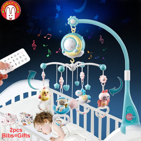 Baby Crib Mobiles Rattles Toys